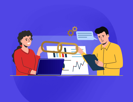 Building relationship for manual link building
