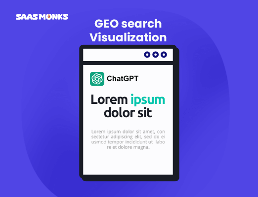 GEO search example showing ChatGPT generated answer