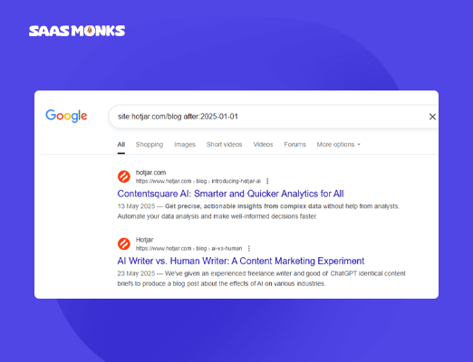 How to find out how fast your competitors are publishing new content for free
