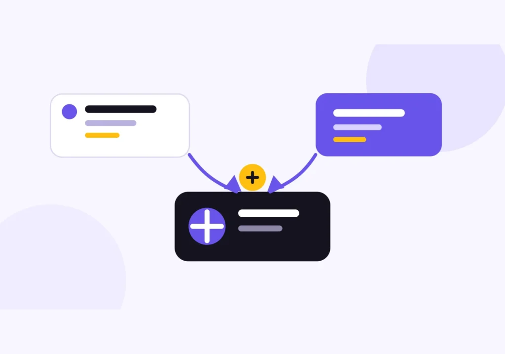 Marketing automation for SaaS illustration showing connected tools and workflows
