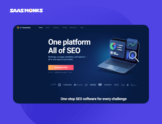 SEO PowerSuite – SEO software with a generous free version