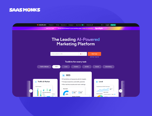 Semrush – best all-around Ahrefs alternative