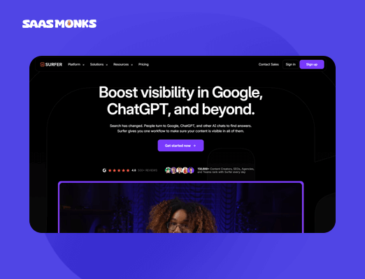 Surfer SEO – content optimization companion